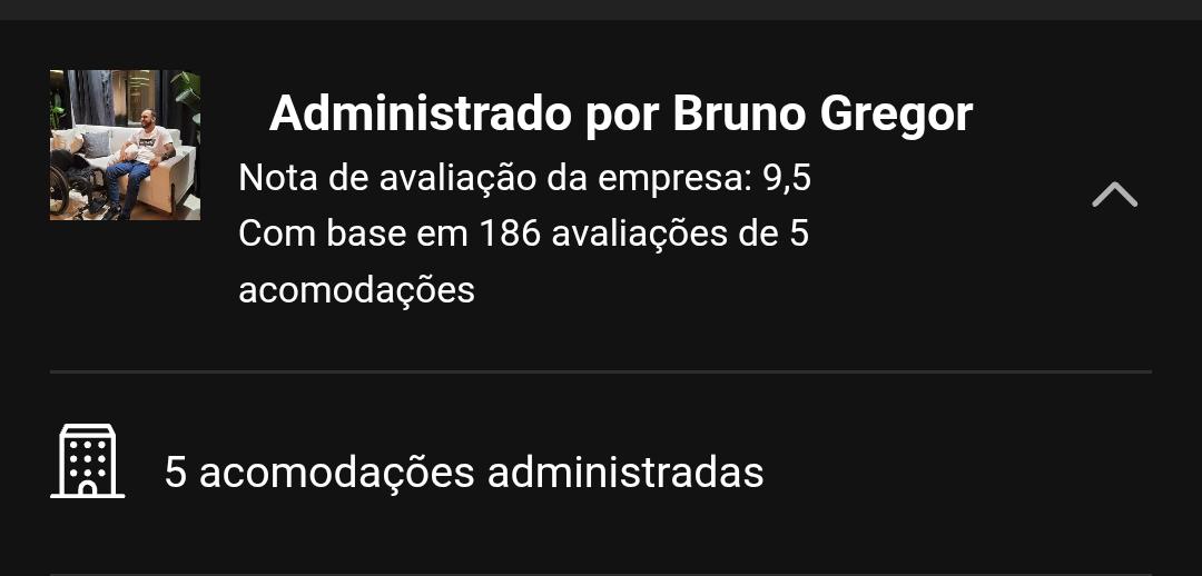 Perfil em plataforma de recomendação e hospedagem